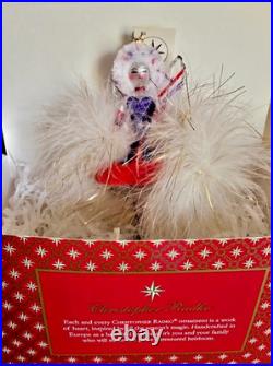 Christopher Radko ITALIAN Fairy Holiday Ornament 96-093-0