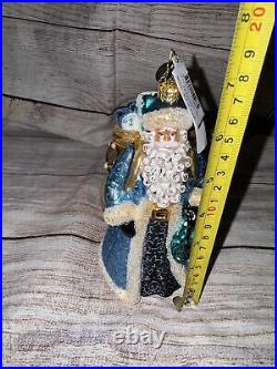 Christopher Radko I'll Have A Blue Christmas Ornament 1020294 New
