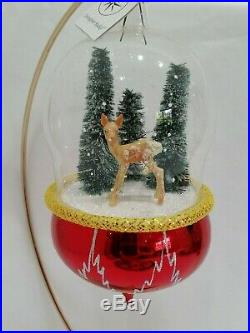 Christopher Radko Italian Blown Glass Ornament WINTER MORNING 1996