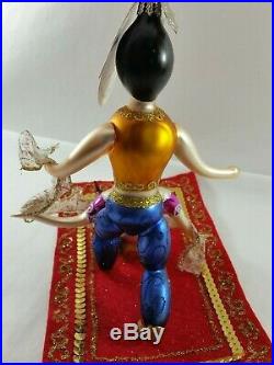 Christopher Radko Italian Glass Ornament MAGIC CARPET RIDE 2005 Aladdin