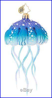 Christopher Radko Jellyfish Joy Surf & Sun Christmas Ornament