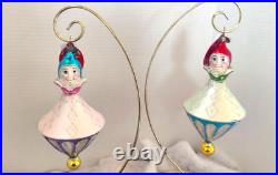 Christopher Radko Joey Clown #1011612 SET OF 2