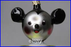 Christopher Radko Kissing Cousins Disney Mickey Mouse Christmas Ornament Italy