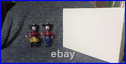 Christopher Radko, Kissing Cousins, Mickey Minnie Mouse Ornament With Box