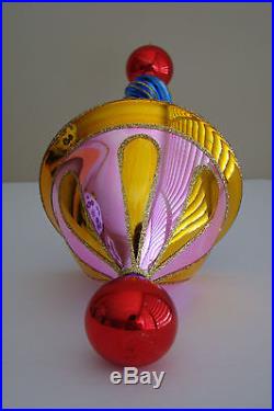 Christopher Radko Large Ornament Vintage Whirl'N' Twirl 2003 Germany 1010512