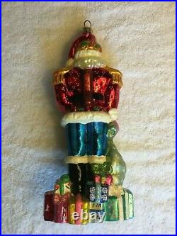 Christopher Radko Large Santa Nutcracker Ornament