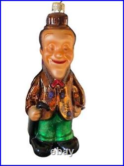Christopher Radko Laurel and Hardy Ornaments in original boxes