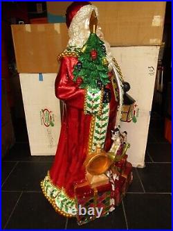 Christopher Radko Life Size Christmas Santa Statue