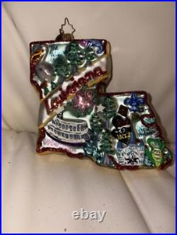 Christopher Radko Louisana Elegance EUC HTF Rare