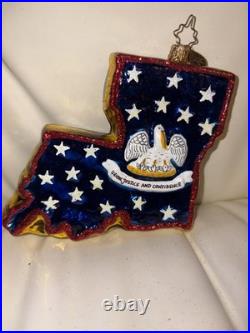 Christopher Radko Louisana Elegance EUC HTF Rare