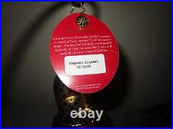 Christopher Radko MAJESTIC CHEETAH 1019643 Christmas Ornament New + Box NWT