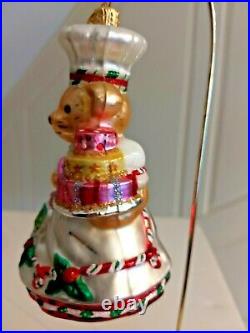 Christopher Radko MUFFY'S GREAT CAKE BAKE Ornament GLORIOUS CAKE TOQUE1020565
