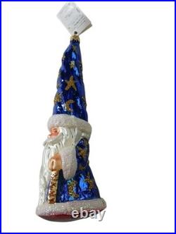 Christopher Radko Magic Munchkin Moon Wizard 96-240 Blue 8 Collectible NEW
