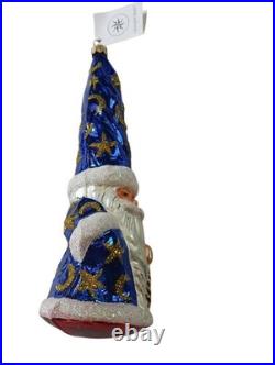 Christopher Radko Magic Munchkin Moon Wizard 96-240 Blue 8 Collectible NEW