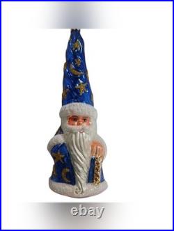Christopher Radko Magic Munchkin Moon Wizard 96-240 Blue 8 Collectible NEW