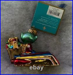 Christopher Radko Merry Martian 2005 Alien Car Christmas Ornament Box And Tags