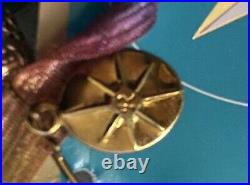 Christopher Radko Merry Martian 2005 Alien Car Christmas Ornament Box And Tags