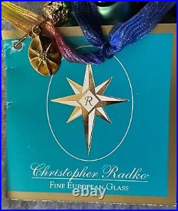 Christopher Radko Merry Martian 2005 Alien Car Christmas Ornament Box And Tags