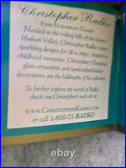 Christopher Radko Merry Martian 2005 Alien Car Christmas Ornament Box And Tags Christopher Radko Merry Martian 2005 Alien Car Christmas Ornament Box And Tags