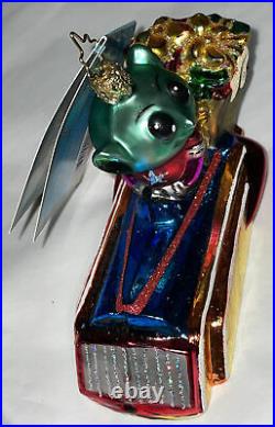 Christopher Radko Merry Martian 2005 Christmas Ornament Alien Car Gifts New Box
