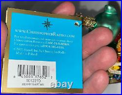 Christopher Radko Merry Martian 2005 Christmas Ornament Alien Car Gifts New Box