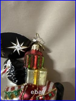 Christopher Radko Merry Mount Rocket VTG Ornament Horse 2010
