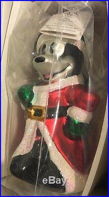 Christopher Radko Mickey & Co. Ornament Disney Christmas Eve Mickey Mouse