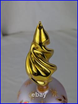 Christopher Radko Midas Touch Lilac 99-917 RARE Triple Reflector Pristine Finial