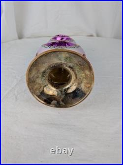 Christopher Radko Midas Touch Lilac 99-917 RARE Triple Reflector Pristine Finial