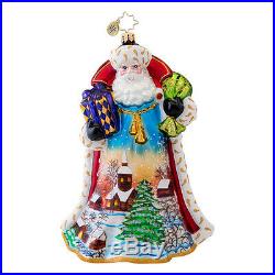 Christopher Radko Midnight Sky Limited Edition Ornament Santa 1017034