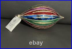 Christopher Radko Montague Teardrop Ornament Vintage Early 2000s RARE HTF