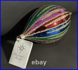 Christopher Radko Montague Teardrop Ornament Vintage Early 2000s RARE HTF