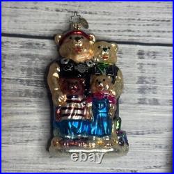 Christopher Radko Mouth Blown Glass Christmas Ornaments Lot of 17 WithPlastic Box