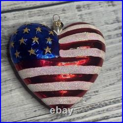 Christopher Radko Mouth Blown Glass Christmas Ornaments Lot of 17 WithPlastic Box