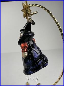 Christopher Radko Muffy Halloween Witch Ornament 2003