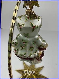 Christopher Radko Muffy Vanderbear Ornament ALL SPRUCED UP MUFFY