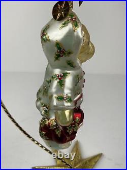 Christopher Radko Muffy Vanderbear Ornament ALL SPRUCED UP MUFFY