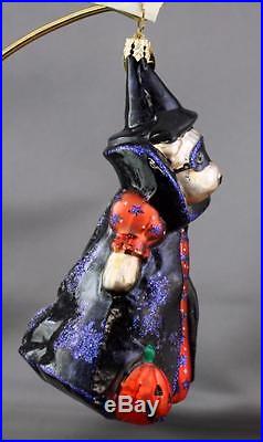 Christopher Radko Muffy Witch 2003 Ornament 3010145 Teddy Bear Halloween Masked