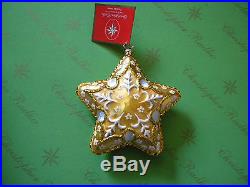 Christopher Radko My PEO Star Glass Ornament