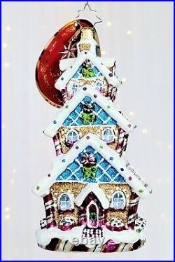 Christopher Radko NEW Sweetest Highrise Gingerbread 1021319 Christmas Ornament