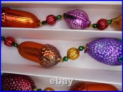Christopher Radko NUTS & BERRIES GARLAND 1993, #93-064-0 new in box Czech 6 Christopher Radko NUTS & BERRIES GARLAND 1993, #93-064-0 new in box Czech 6