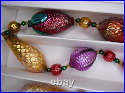 Christopher Radko NUTS & BERRIES GARLAND 1993, #93-064-0 new in box Czech 6 Christopher Radko NUTS & BERRIES GARLAND 1993, #93-064-0 new in box Czech 6