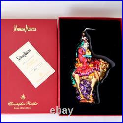 Christopher Radko Neiman Marcus Three Kings Wise Men Limited Edition Set 3 Boxed
