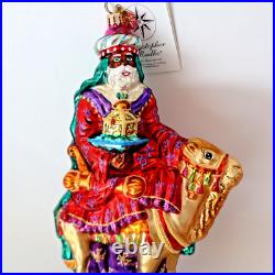 Christopher Radko Neiman Marcus Three Kings Wise Men Limited Edition Set 3 Boxed