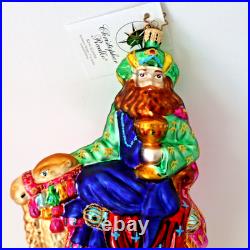Christopher Radko Neiman Marcus Three Kings Wise Men Limited Edition Set 3 Boxed