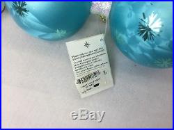 Christopher Radko New Nwt Finial Tree Topper Ornament Frosty Chap 15.5