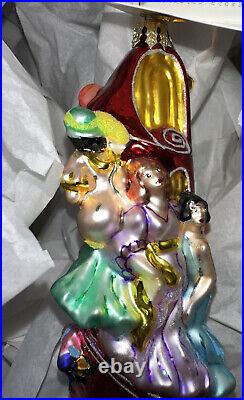 Christopher Radko Nine Ladies Dancing Ornament 2001 12 Days of Christmas TAG