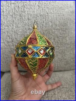 Christopher Radko. Noel Noveau Ornament Handcrafted In Poland. No Box. Used