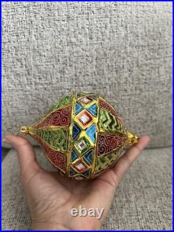 Christopher Radko. Noel Noveau Ornament Handcrafted In Poland. No Box. Used