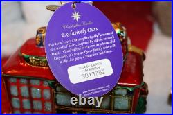 Christopher Radko Numbered Mr Bingle 2024 Christmas Express Streetcar Ornament